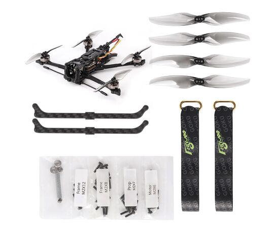 Учебный набор для сборки дальнолетного FPV дрона на базе Flywoo Explorer LR 4 HD (цифровая видеопередача Walksnail Avatar Pro и протокол управления ELRS 868 МГц)